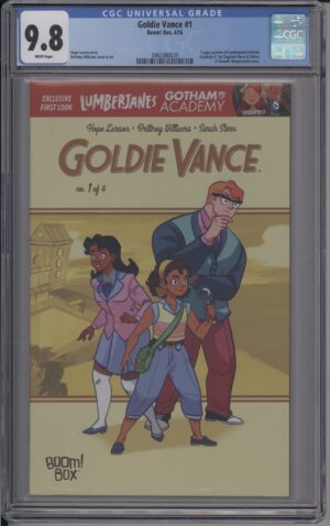 GOLDIE VANCE #1 – CGC 9.8 NM/M – 1ST APPEARANCES – BRITTNEY L. WILLILAMS COVER - 2016
