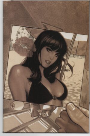 AMAZING SPIDER-MAN #800 – COMIC SKETCH ART EXC – ADAM HUGHES VIRGIN SEPIA VARIANT – LIMITED TO 1500
