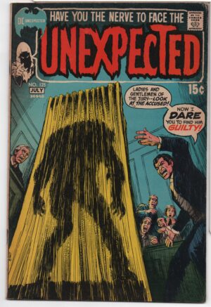 UNEXPECTED, THE #125 – 15 CENT COVER PRICE – 1ST PRINT – NICK CARDY COVER - 1970