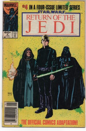STAR WARS: RETURN OF THE JEDI #4 – KEY ISSUE – 1ST APPEARANCES – BILL SIENKIEWICZ COVER - 1983