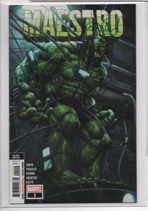 MAESTRO #1 – GERMAN PERALTA VARIANT – SIGNED BY PETER DAVID - NUMBERED – WITH DYNAMIC FORCES COA