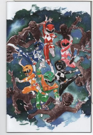 MIGHTY MORPHIN POWER RANGERS #1 – DUSTIN NGUYEN INCENTIVE VIRGIN VARIANT – 1ST APPEARANCES