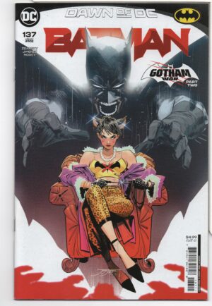 BATMAN #137 – JORGE JIMENEZ COVER – THE GOTHAM WAR – BLACK MASK – TWO-FACE