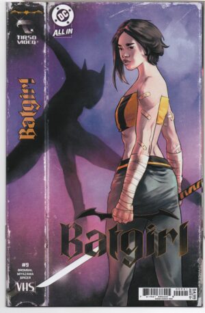 BATGIRL #9 – TIRSO CONS CARDSTOCK VARIANT – ALL IN TIE-IN – 1ST APPEARANCES – THE THREE SWORDS