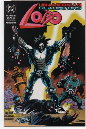 LOBO: UNAMERICAN GLADIATORS #4 – MIKE MIGNOLA COVER ART – 1ST APPEARANCE - 1993