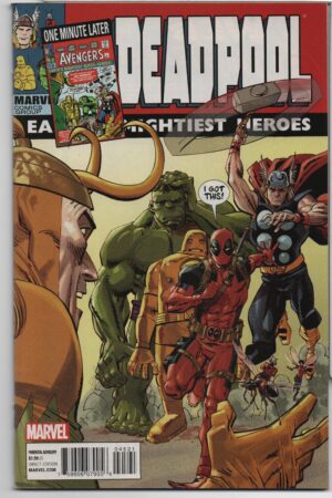 DEADPOOL #45 – GIUSEPPE CAMMUNCOLI - 1:15 AVENGERS INCENTIVE VARIANT – KEY ISSUE - 2015