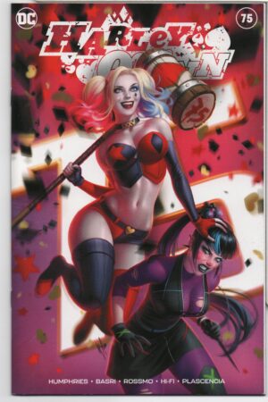 HARLEY QUINN #75 – FINAL ISSUE – WARREN LOUW EXCLUSIVE VARIANT – BIRTHDAY ROAST EDITION - 2020