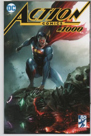 ACTION COMICS #1000 – KEY ISSUE - FRANKIE’S COMICS EXCLUSIVE – FRANCESCO MATTINA VARIANT - 2018