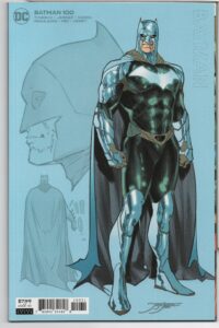 BATMAN #100 – JORGE JIMENEZ CARD STOCK COVER – INCENTIVE VARIANT 1 FOR 25 - 2020