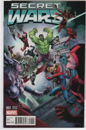 SECRET WARS #1 – SUPERHEROSTUFF.COM EXCLUSIVE- KHOI PHAM VARIANT – DOCTOR DOOM - 2015