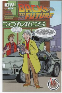 BACK TO THE FUTURE #1 – KEY ISSUE - 1ST PRINT COMICS EXCLUSIVE – KEN WHEATON COVER - 2015