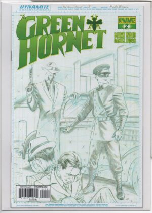 GREEN HORNET, THE #2 – HIGH END ART BOARD – ULTRA LIMITED TO 25 – PAOLO RIVERA VARIANT