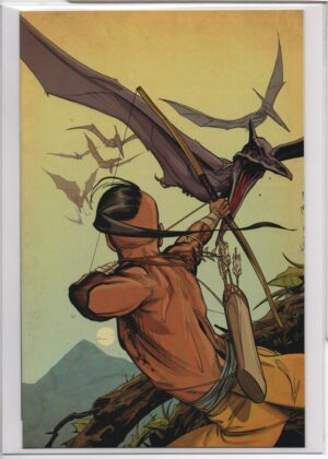 TUROK: DINOSAUR HUNTER #2 – STEPHEN MOONEY HIGH END VIRGIN VARIANT – LTD TO 25