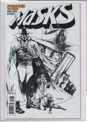 MASKS #6 – STEPHEN SEGOVIA – HIGH END B&W – ULTRA LIMITED TO 100 – BLACK TERROR APPEARANCE - 2013