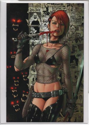 CHASTITY #1 – TIM SEELEY – HIGH END VIRGIN ART – ULTRA-LIMITED – RARE – W/COA – KEY ISSUE - 2014