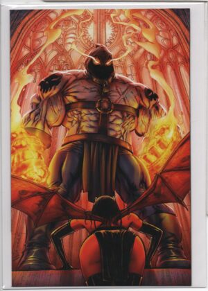 CHAOS #5 – TIM SEELEY – HIGH END VIRGIN ART – ULTRA-LIMITED – RARE – W/COA - 2014