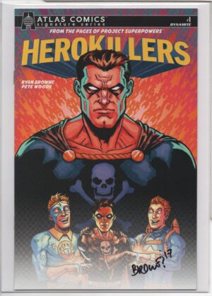 PROJECT SUPERPOWERS: HERO KILLERS #1 - ATLAS SIGNATURE SERIES - W/COA – DAREDEVIL APPEARANCE - 2013