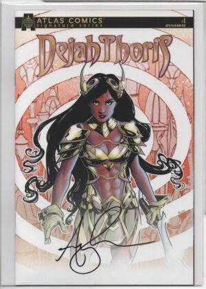 DEJAH THORIS #1 – ATLAS SIGNATURE EDITION – SIGNED AMY CHU – W/COA – KEY ISSUE - 2018