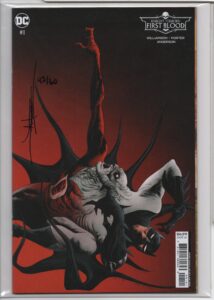 KNIGHT TERRORS: FIRST BLOOD #1 – JAE LEE CARD STOCK – SIGNED JOSHUA WILLIAMSON - NUMBERED - 2023