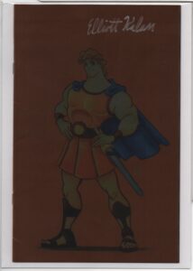 DISNEY HERCULES #1 – SILVER SIGNATURE – NEGATIVE SPACE FOIL VIRGIN VARIANT – W/COA - 2024