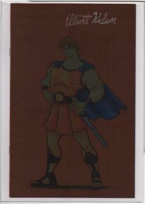 DISNEY HERCULES #1 – SILVER SIGNATURE – NEGATIVE SPACE FOIL VIRGIN VARIANT – W/COA - 2024