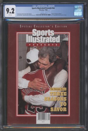 SPORTS ILLUSTRATED PRESENTS THE CHICAGO BULLS #V1 #NN – CGC 9.2 NM – 3 SEASONS TO SAVOR