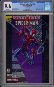 ULTIMATE SPIDER-MAN #1/2 - CGC 9.6 NM+ – WIZARD EDITION – BRIAN MICHAEL BENDIS - 2002