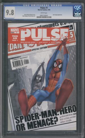 THE PULSE #1 – CGC 9.8 NM/M – DAREDEVIL APPEARANCE -MIKE MAYHEW VARIANT - 2004