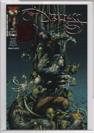 DARKNESS #36 – RUBY RED FOIL EDITION – NUMBERED COA – CLAYTON CRAIN COVER - 2000