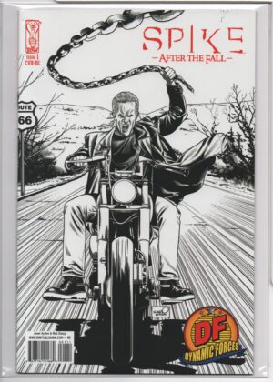 SPIKE: AFTER THE FALL #1 – DF EXCLUSIVE SKETCH VARIANT – 1ST APPEARANCE – LIMITED TO 1000 - 2008