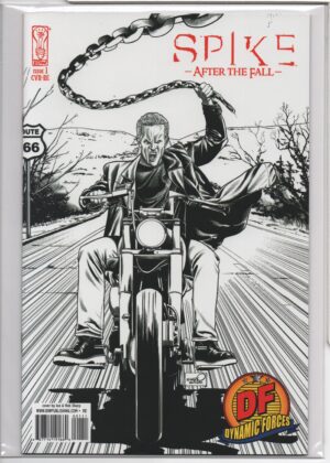 SPIKE: AFTER THE FALL #1 – DF EXCLUSIVE SKETCH VARIANT – 1ST APPEARANCE – LIMITED TO 1000 - 2008