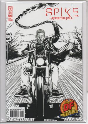 SPIKE: AFTER THE FALL #1 – DF EXCLUSIVE SKETCH VARIANT – 1ST APPEARANCE – LIMITED TO 1000 - 2008