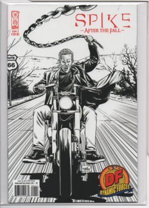 SPIKE: AFTER THE FALL #1 – DF EXCLUSIVE SKETCH VARIANT – 1ST APPEARANCE – LIMITED TO 1000 - 2008
