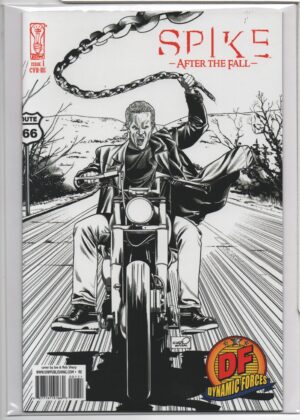 SPIKE: AFTER THE FALL #1 – DF EXCLUSIVE SKETCH VARIANT – 1ST APPEARANCE – LIMITED TO 1000 - 2008