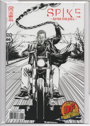 SPIKE: AFTER THE FALL #1 – DF EXCLUSIVE SKETCH VARIANT – 1ST APPEARANCE – LIMITED TO 1000 - 2008