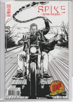 SPIKE: AFTER THE FALL #1 – DF EXCLUSIVE SKETCH VARIANT – 1ST APPEARANCE – LIMITED TO 1000 - 2008