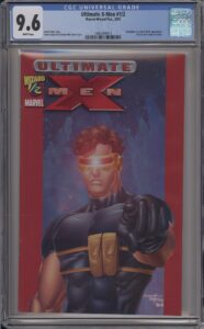 ULTIMATE X-MEN #1/2 - CGC 9.6 NM+ AARON LOPRESTI COVER – GEOFF JOHNS - CYCLOPS