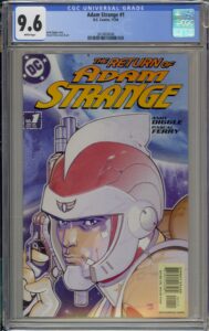 ADAM STRANGE #1 - CGC 9.6 NM+ – ANDY DIGGLE - PASQUAL FERRY COVER – PLANET HEIST - 2004