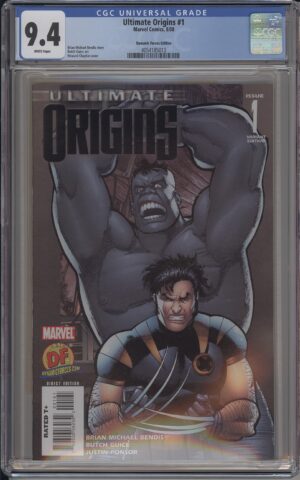 ULTIMATE ORIGINS #1- CGC 9.4 NM – DFE HOWARD CHAYKIN VARIANT – LIMITED – W/COA - 2004