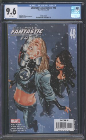 ULTIMATE FANTASTIC FOUR #48 - CGC 9.6 NM+ MARK BROOKS COVER ART – GHOSTS - 2008
