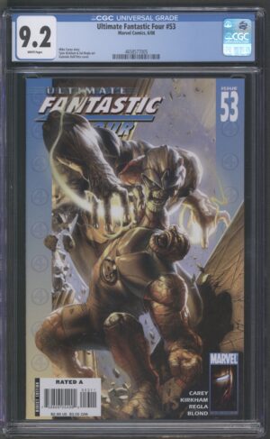 ULTIMATE FANTASTIC FOUR #53 - CGC 9.2 NM- DAREDEVIL APPEARANCE – GABRIELE DELL’OTTO COVER – CONCLUSION - 2008