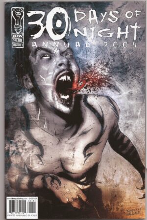 30 DAYS OF NIGHT ANNUAL 2004 #2004 – 1ST APPEARANCES – BEN TEMPLESMITH COVER - 2004