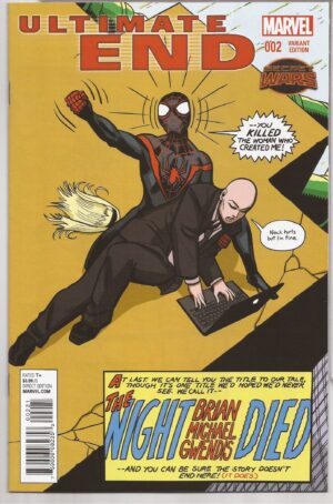 ULTIMATE END #2 – SECRET WARS TIE-IN – BRIAN MICHAEL BENDIS - CHIP ZDARSKY VARIANT - 2015