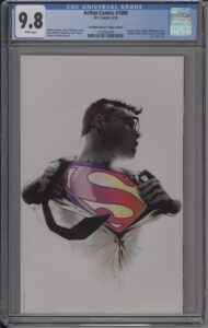 ACTION COMICS #1000 - CGC 9.8 NM/M – FORBIDDEN PLANET EXC – JOCK VIRGIN VARIANT – LTD TO 1500 - 2018
