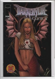 DARKCHYLDE: THE LEGACY #1 – DYNAMIC FORCES DARKCHROME VARIANT – SDCC - 1998