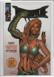 DARKCHYLDE: SUMMER SWIMSUIT SPECTACULAR #1 – DYNAMIC FORCES GOLD FOIL EXCLUSIVE – NUMBERED COA - LIMITED TO 2500 COPIES - 1999