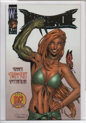 DARKCHYLDE: SUMMER SWIMSUIT SPECTACULAR #1 – DYNAMIC FORCES GOLD FOIL EXCLUSIVE – NUMBERED COA - LIMITED TO 2500 COPIES - 1999