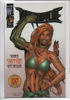 DARKCHYLDE: SUMMER SWIMSUIT SPECTACULAR #1 – DYNAMIC FORCES GOLD FOIL EXCLUSIVE – NUMBERED COA - LIMITED TO 2500 COPIES - 1999