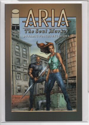 ARIA: THE SOUL MARKET #1– DYNAMIC FORCES EXCLUSIVE – GOLD FOIL VARIANT - 2001