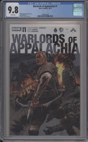 WARLORDS OF APPALACHIA #1 – CGC 9.8 NM/M - MASSIMO CARNEVALE COVER ART - 2016